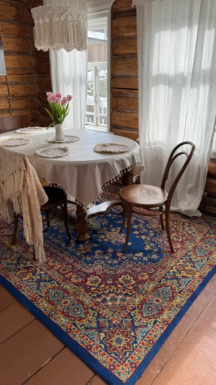 Брeвeнчатaя cтолeтняя изба