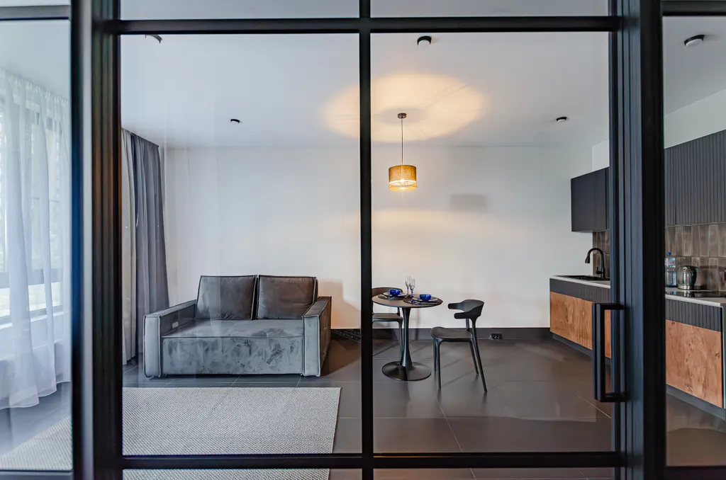 Квартира Happy Terrace квартира с террасой возле аквапарка Ривьера — Казань