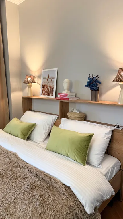 Уютная квартира на 10 этаже с красивым видом на город