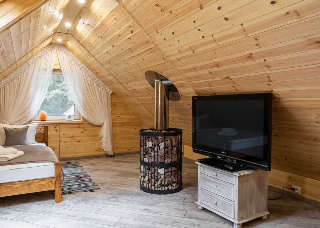 Дом-студия с баней в самом центре Беловежской пущи ( д. Ляцкие)