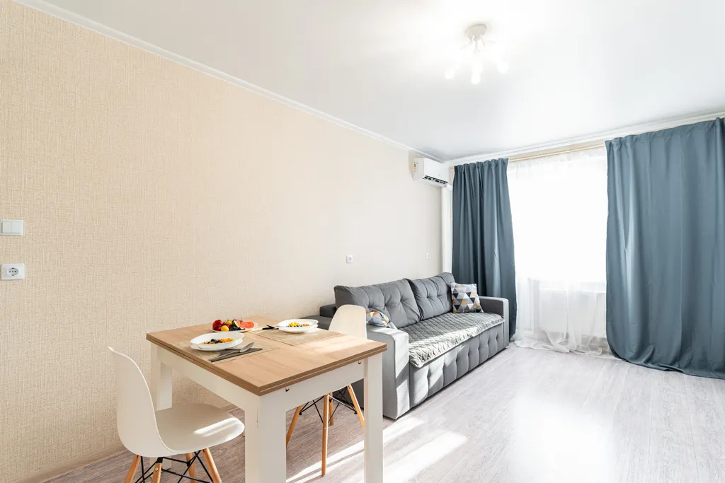 Уютная квартира в ЖК Алексино с видом на море и горы