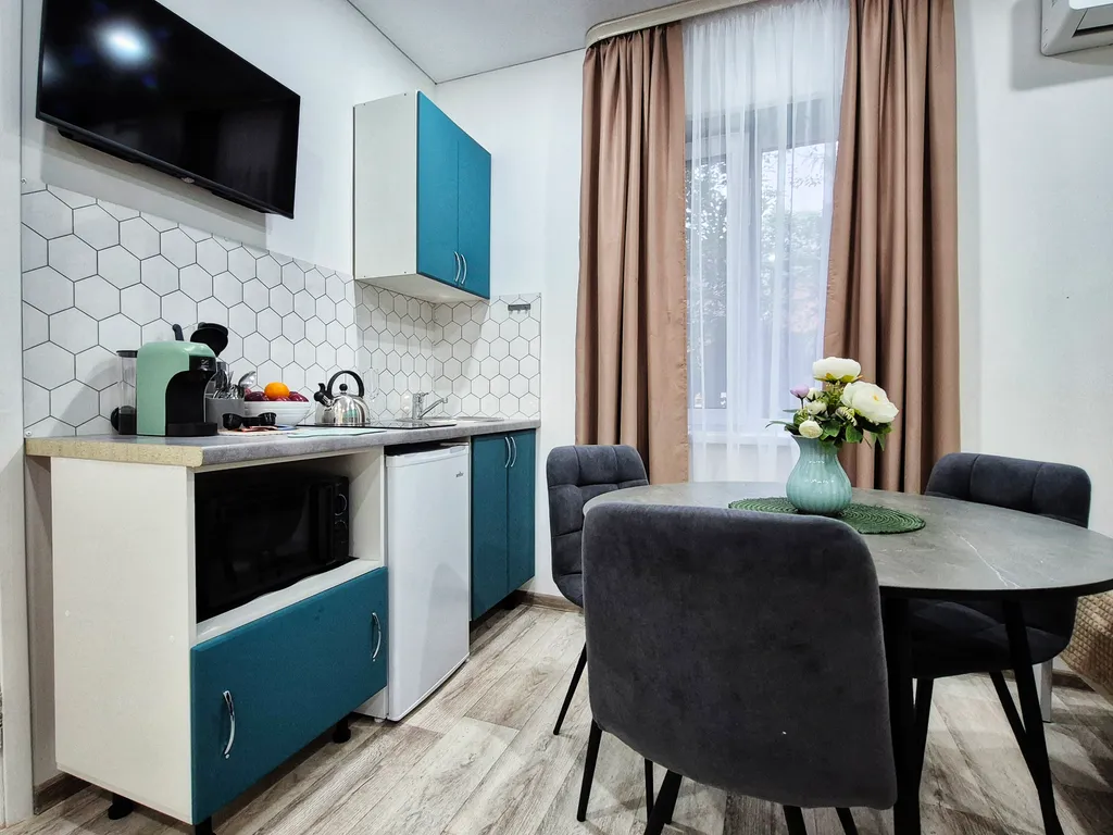 Люкс с кондиционером и кофемашиной