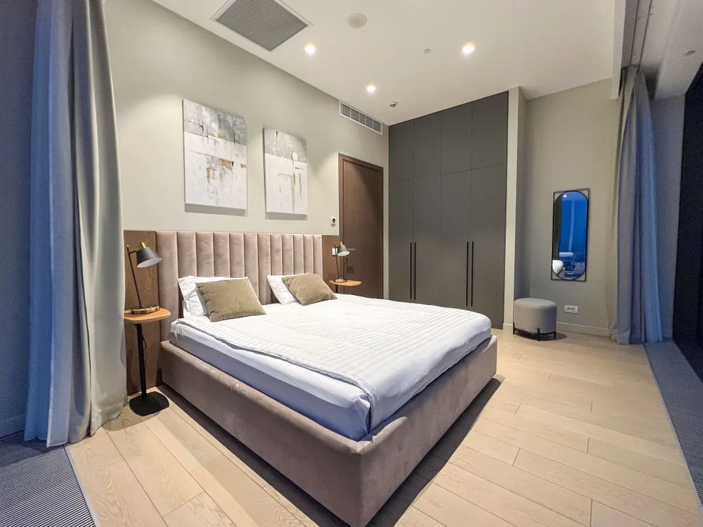 Угловой апартамент в Москва сити