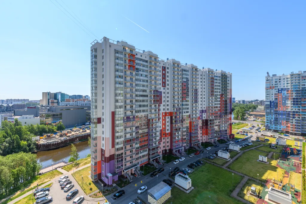 Квартира Квартира Sutki Rent с видом на Охту — Санкт-Петербург
