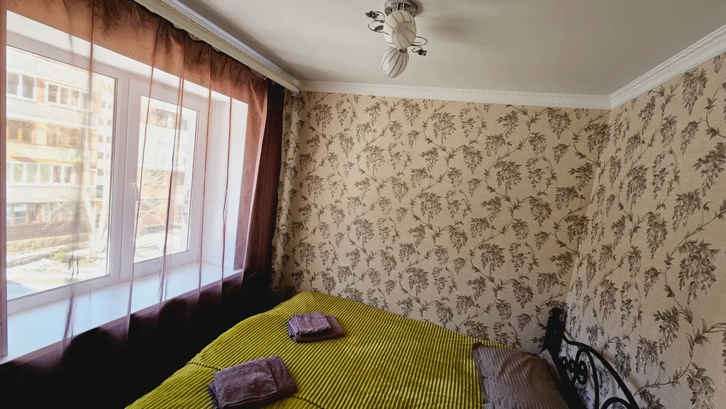 3-комнатная квартира с 2 спальнями в центре