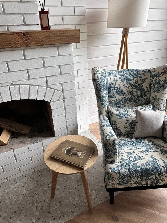 Дом с камином 15 минут от города