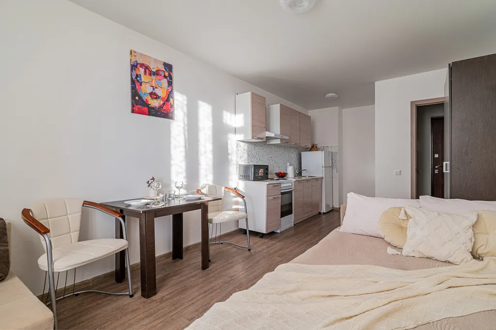 Просторная квартира-студия в ЖК Петровский