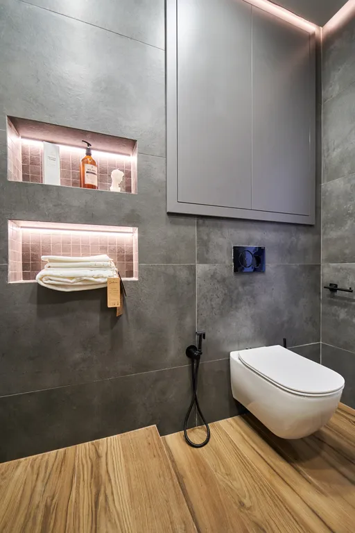 Квартира Квартира Студия с дизайнерским ремонтом и шикарным видом с балкона — Адлер