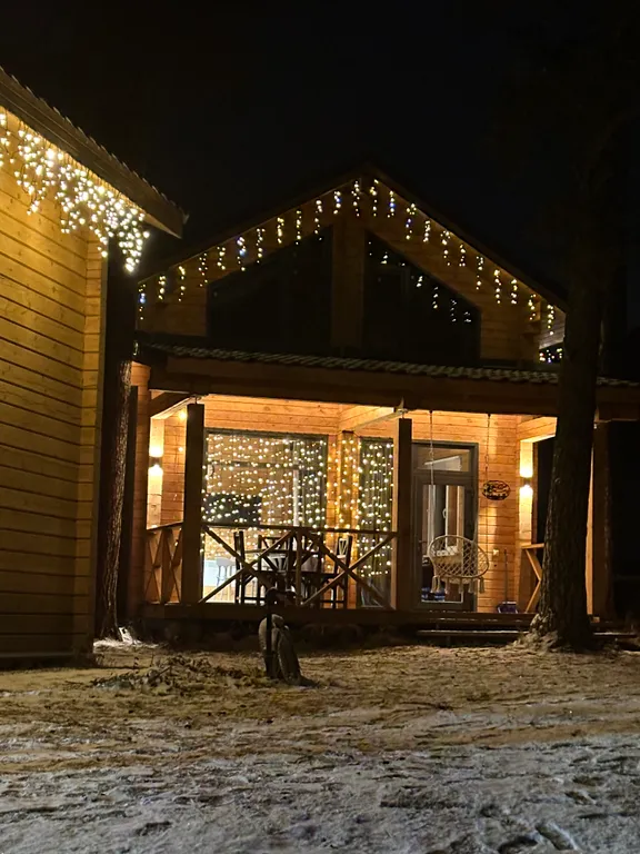 Новый круглогодичный коттедж из бруса на берегу Катуни