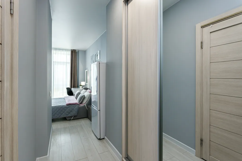 Стильная студия Шарм на Броско с красивым видом на Амур