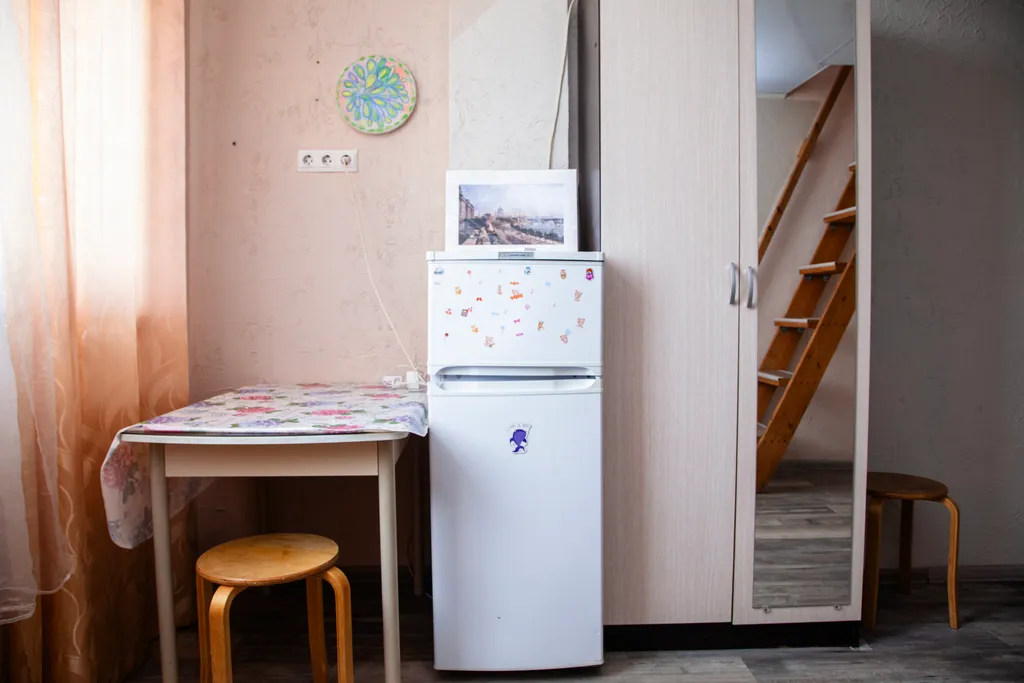 Уютная студия с мансардой в центре