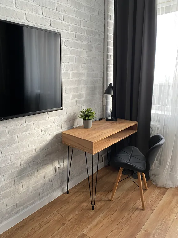 Loft с видом на город