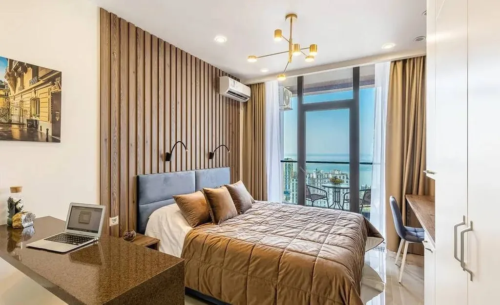 Квартира Квартира Апартамент Sea View Luxe с балконом — Сочи
