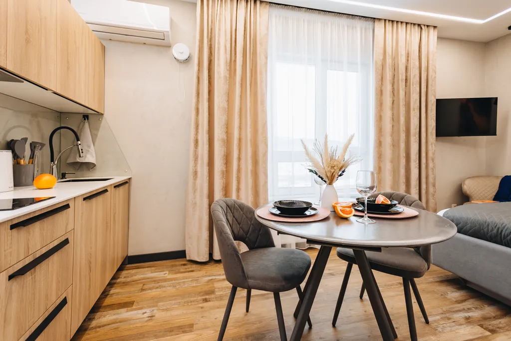 Квартира Квартира-студия до 4-х гостей в центре Шерегеша — Шерегеш