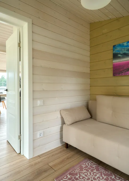 Дом Хвоя с баней с видом на ручей