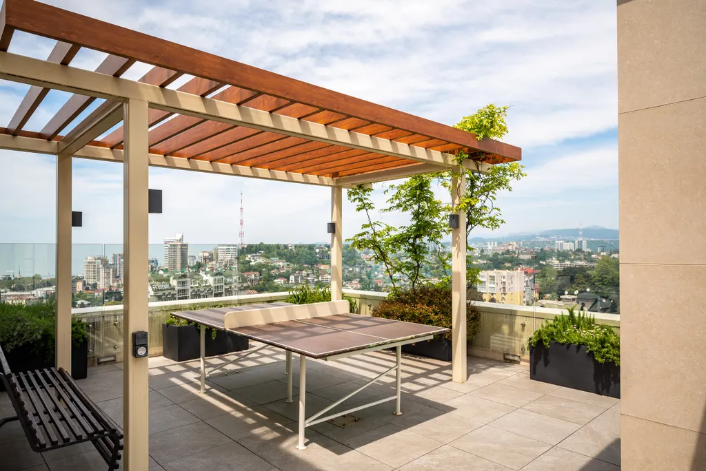 Двухкомнатные апартаменты с панорамным видом в центре