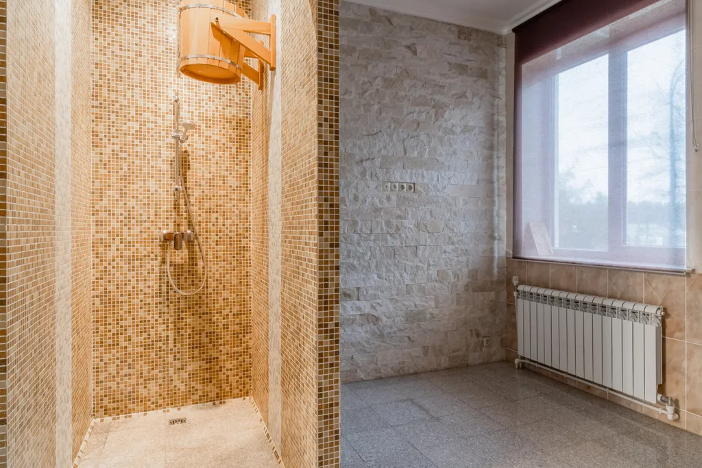 Люкс с джакузи, сауной и камином