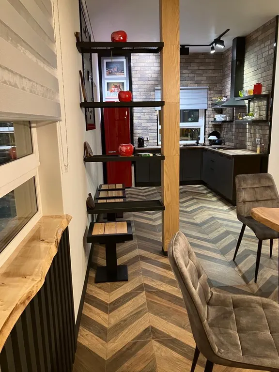 Загородный дом в стиле лофт