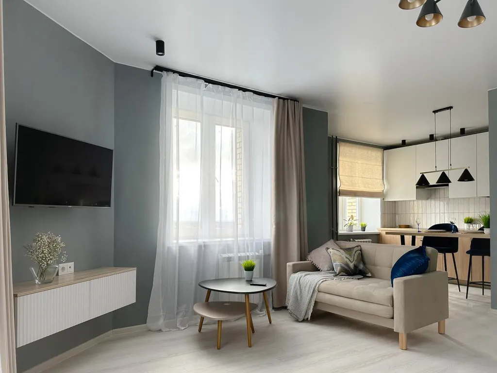 Квартира на набережной с шикарными закатами