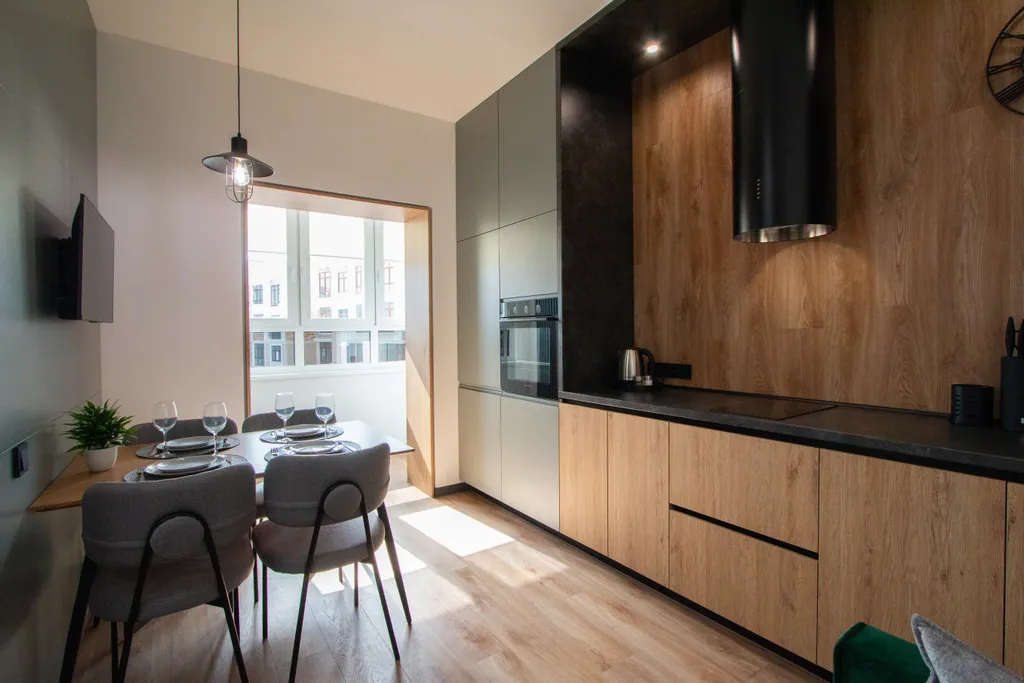 Стильная квартира на первой береговой линии