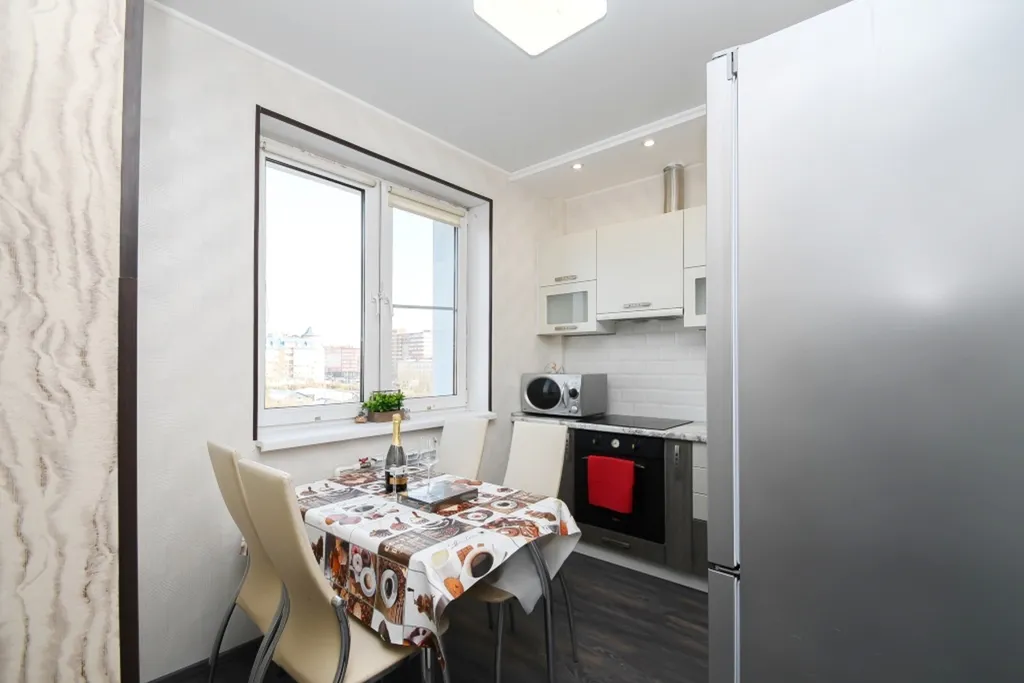 Студия с панарамным видом на город