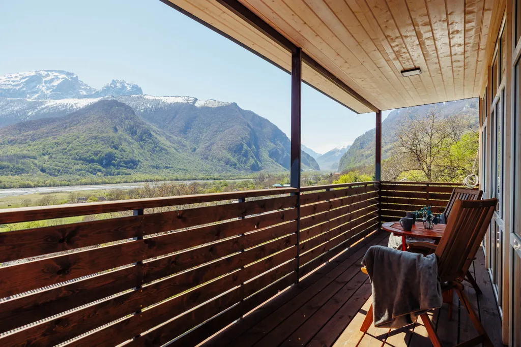 Коттедж Гостевой дом с панорамным видом на горы — аренда посуточно в Владикавказ