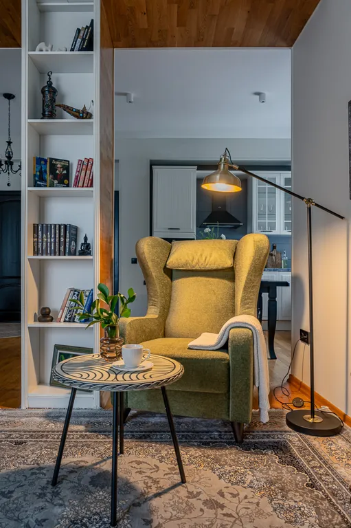 Квартира Просторная квартира бизнес-класса с винтажным интерьером в центре — Екатеринбург