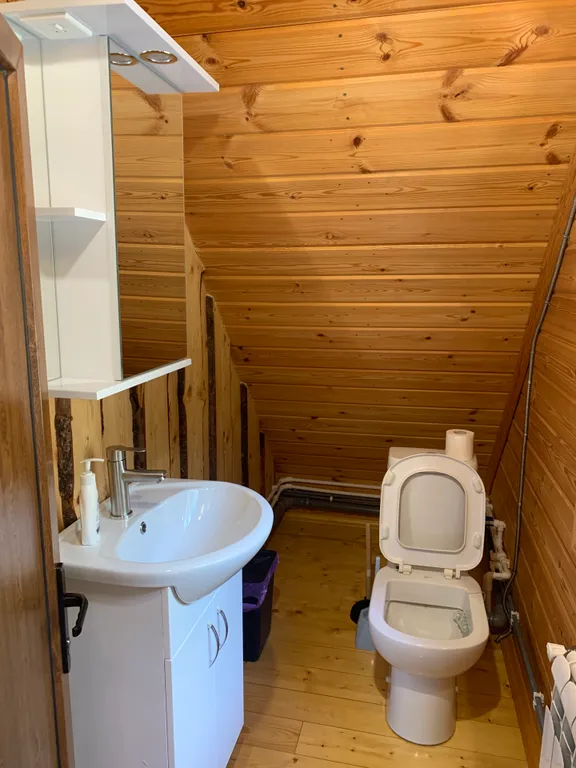 Дом - сруб с видом на море