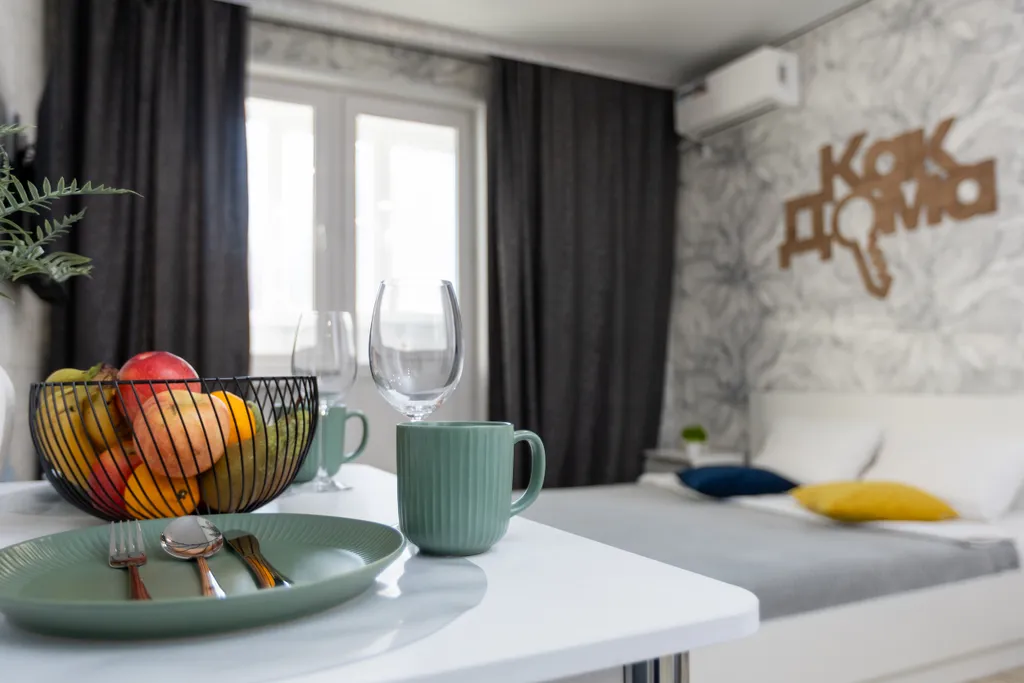 Новая уютная студия около "Города Еды"