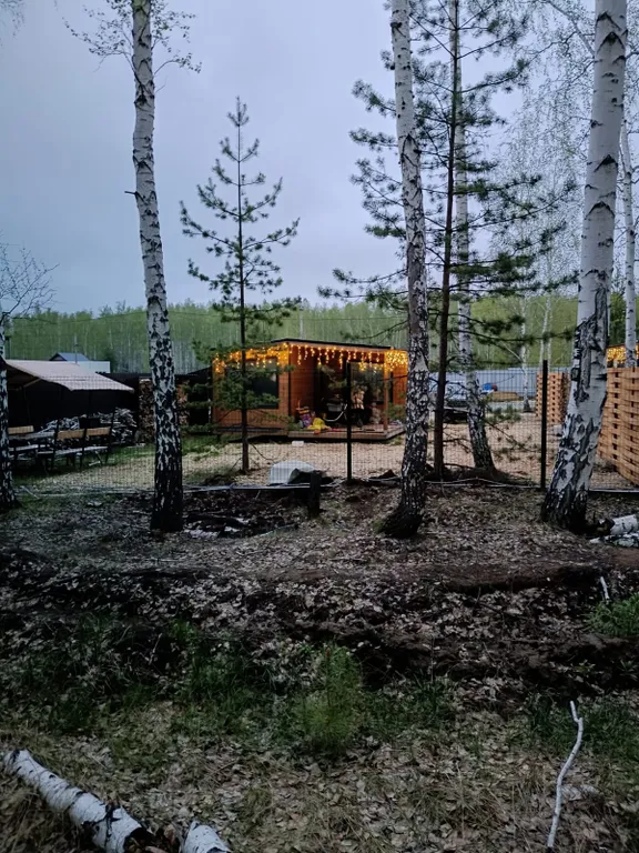 Уютный домик с видом на лес, на озере Увильды