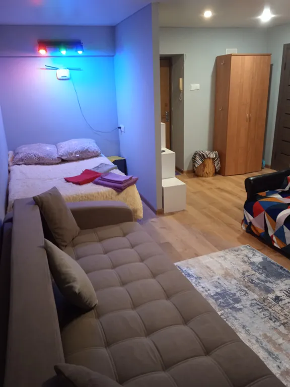 Уютная квартира, рядом пляж реки Волги