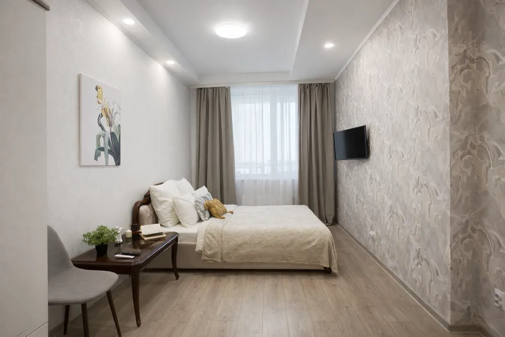 Евродвушка в центре с бомбическим видом на город