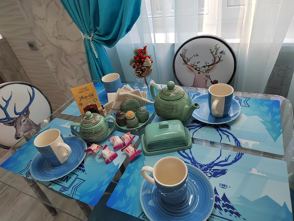 Очень уютная оленья хатка