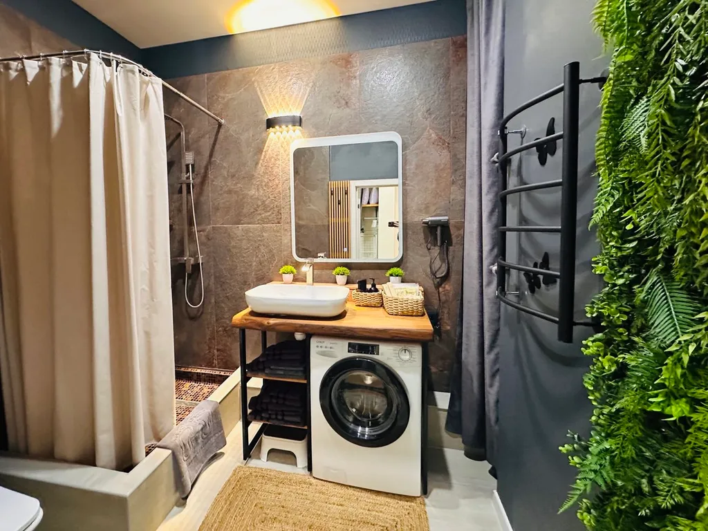 Квартира в центре с видом на горы и горнолыжную трассу