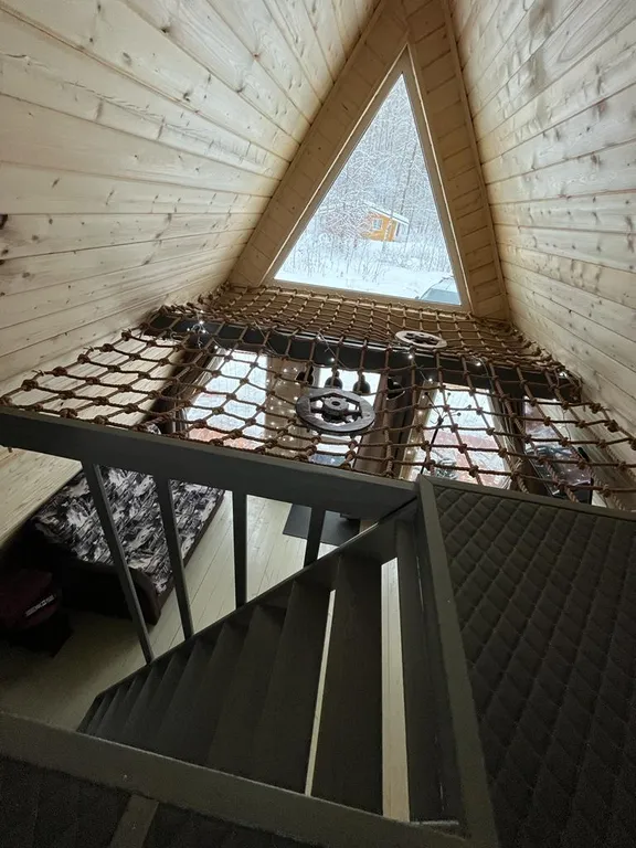 Дом в стиле А-фрейм в Подмосковье