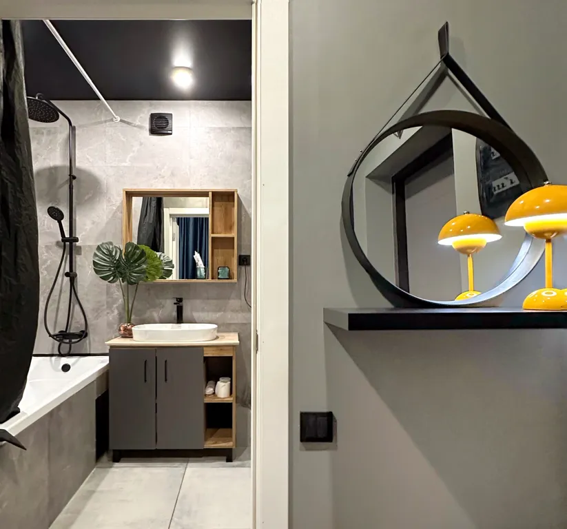 Стильная студия 100 метров до новой набережной волги