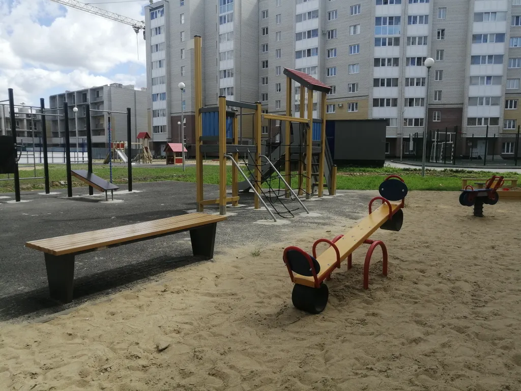 Новая однушка на центральной улице города