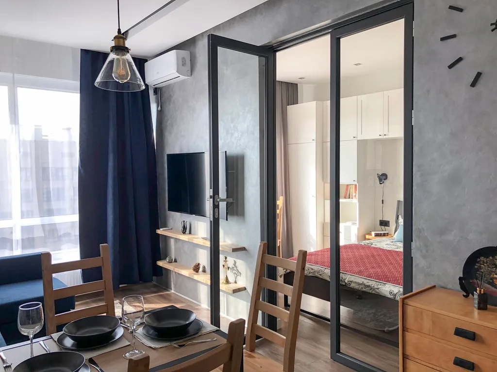 Квартира Ламповая квартира с панорамным видом — Алматы