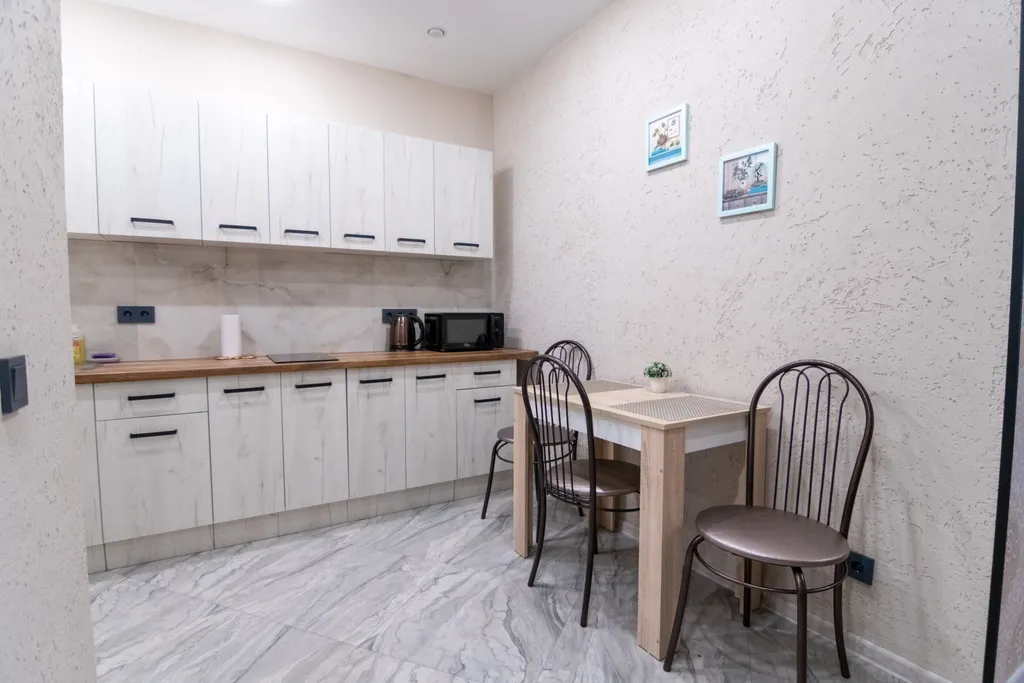 Апартаменты с новым ремонтом на четверых