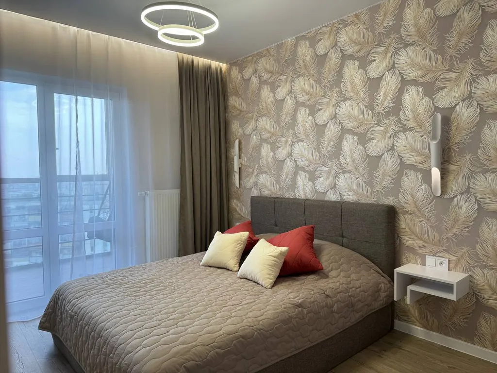 Уютная 1-комнатная квартира с прекрасным видом на город