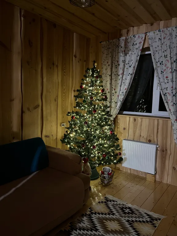 Уютный дом с баней на дровах