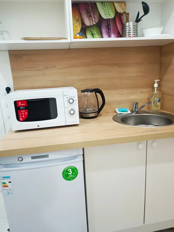 Уютная студия с большой кроватью у станции мцд-4 железнодорожная