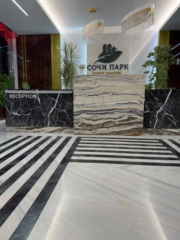 Квартира Квартира Уютная студия в ЖК Сочи парк — Сочи