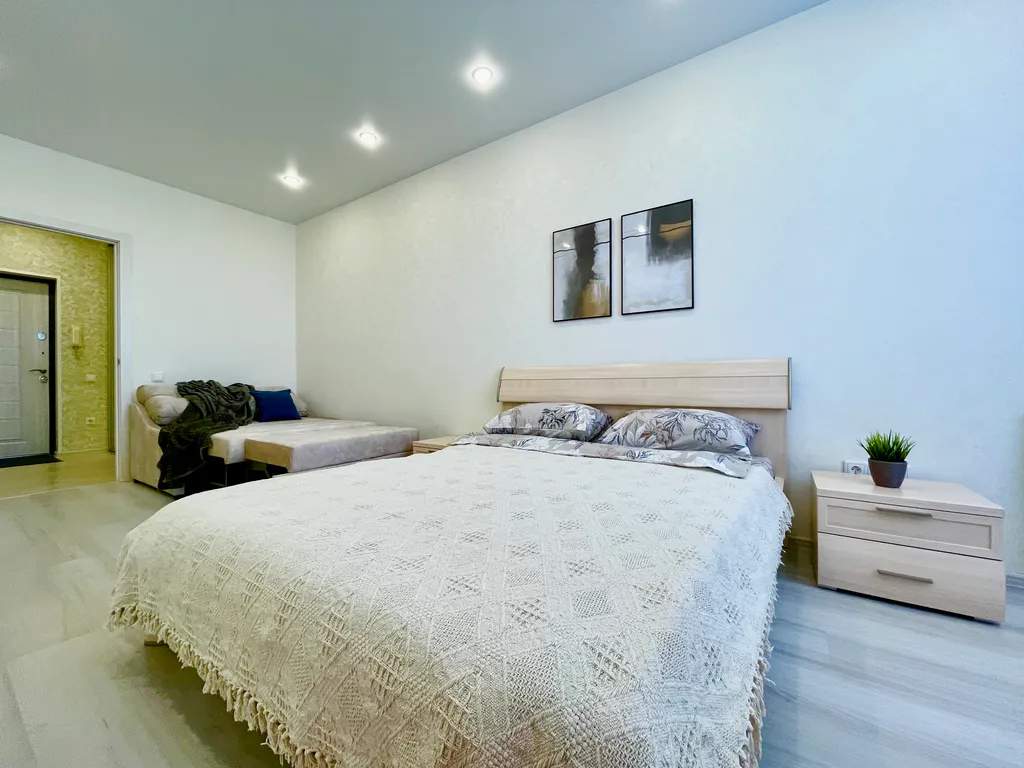 Квартира 1-комнатная квартира в новом доме с видом на Волгу — Самара