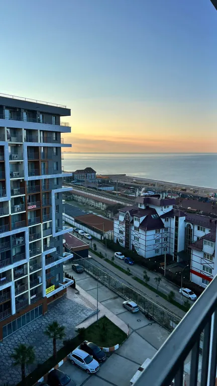 Новая студия с видом на море и горы