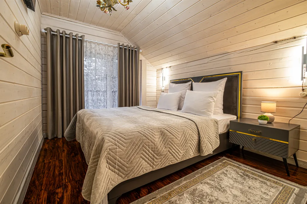 Коттедж с мангалом