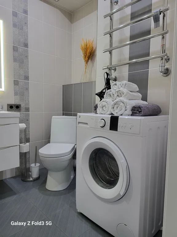 Уютная квартира в центре с видом на ночной город