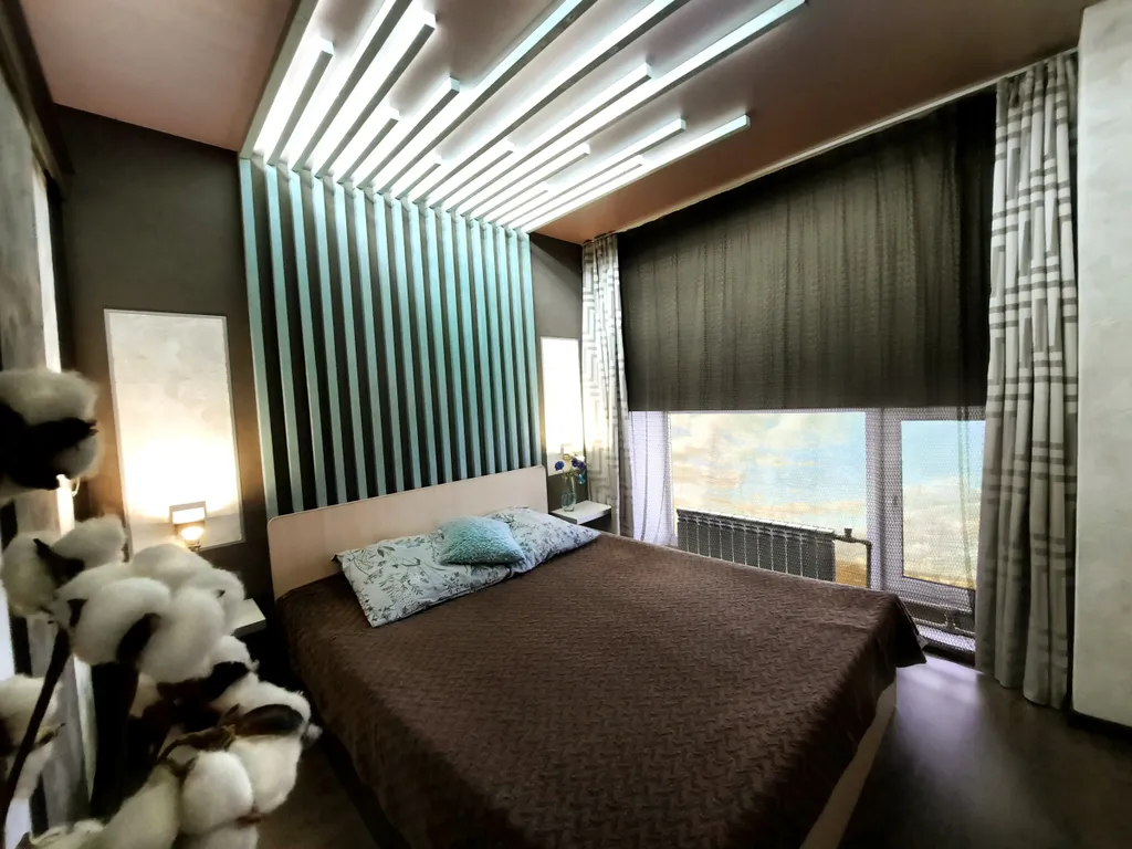 Уникальная двухэтажная квартира с панорамный видом