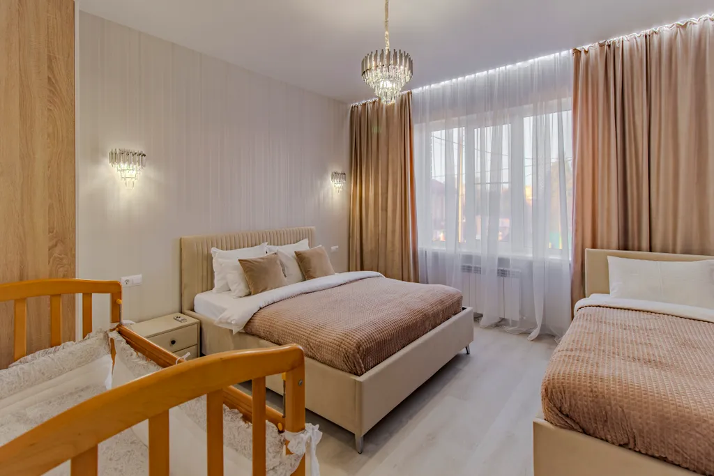 Уютный дом с чаном для большой компании