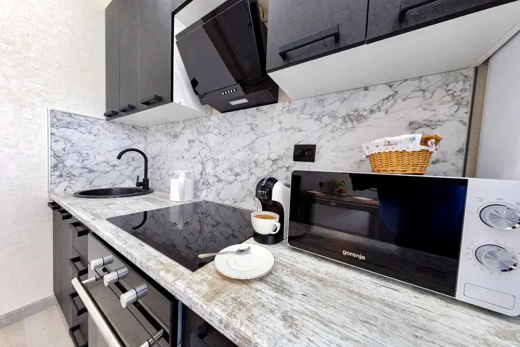 Дизайнерская двушка в центре с кофемашиной